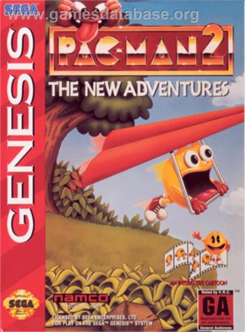 Cover Pac-Man 2 - The New Adventures for Genesis - Mega Drive